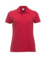 Dames Polo Clique Classic Marion 028246 Rood